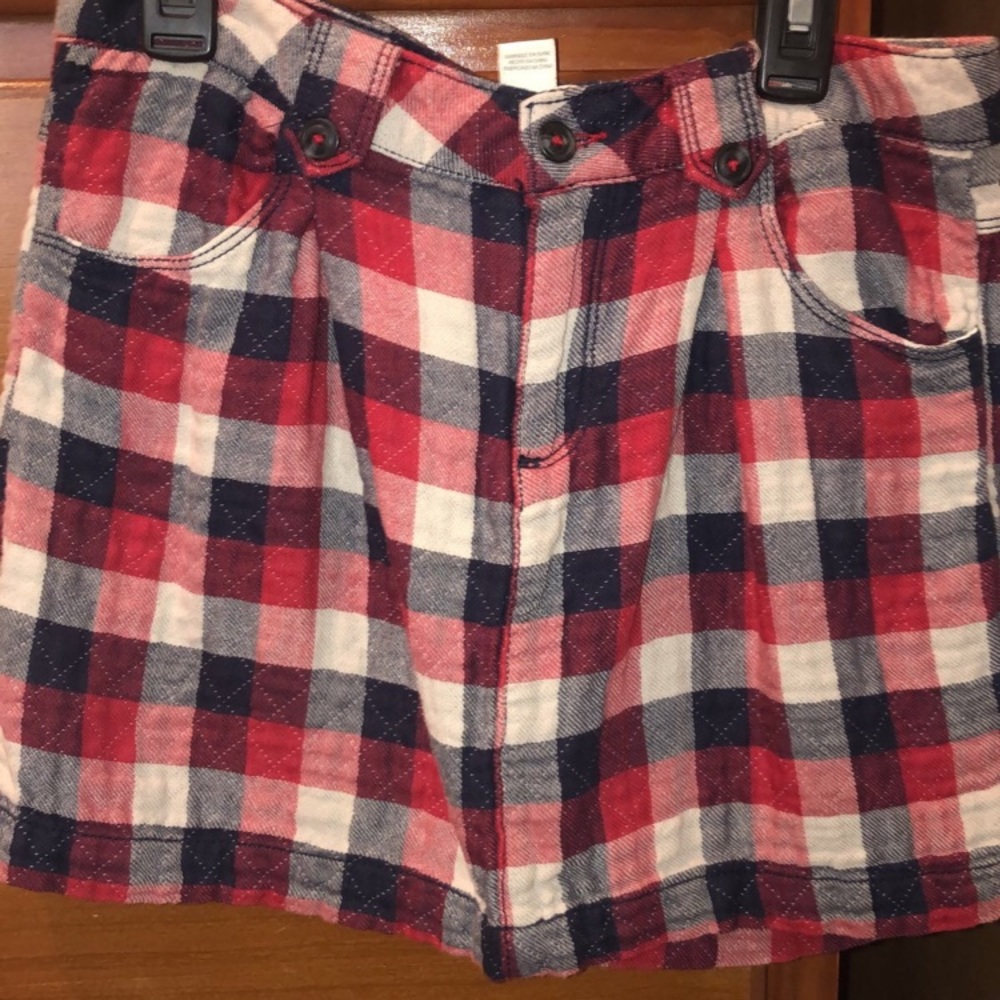 Girls plaid skirt